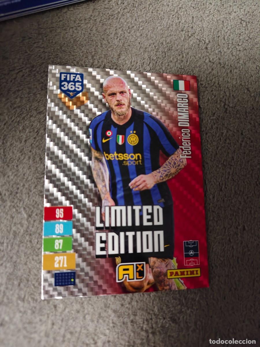 Cromos de f&uacute;tbol: XL 365 ADRENALYN 26 27 FEDERICO DIMARCO INTER MILAN LIMITED EDITION 2026 2027 FIFA PANINI AAV