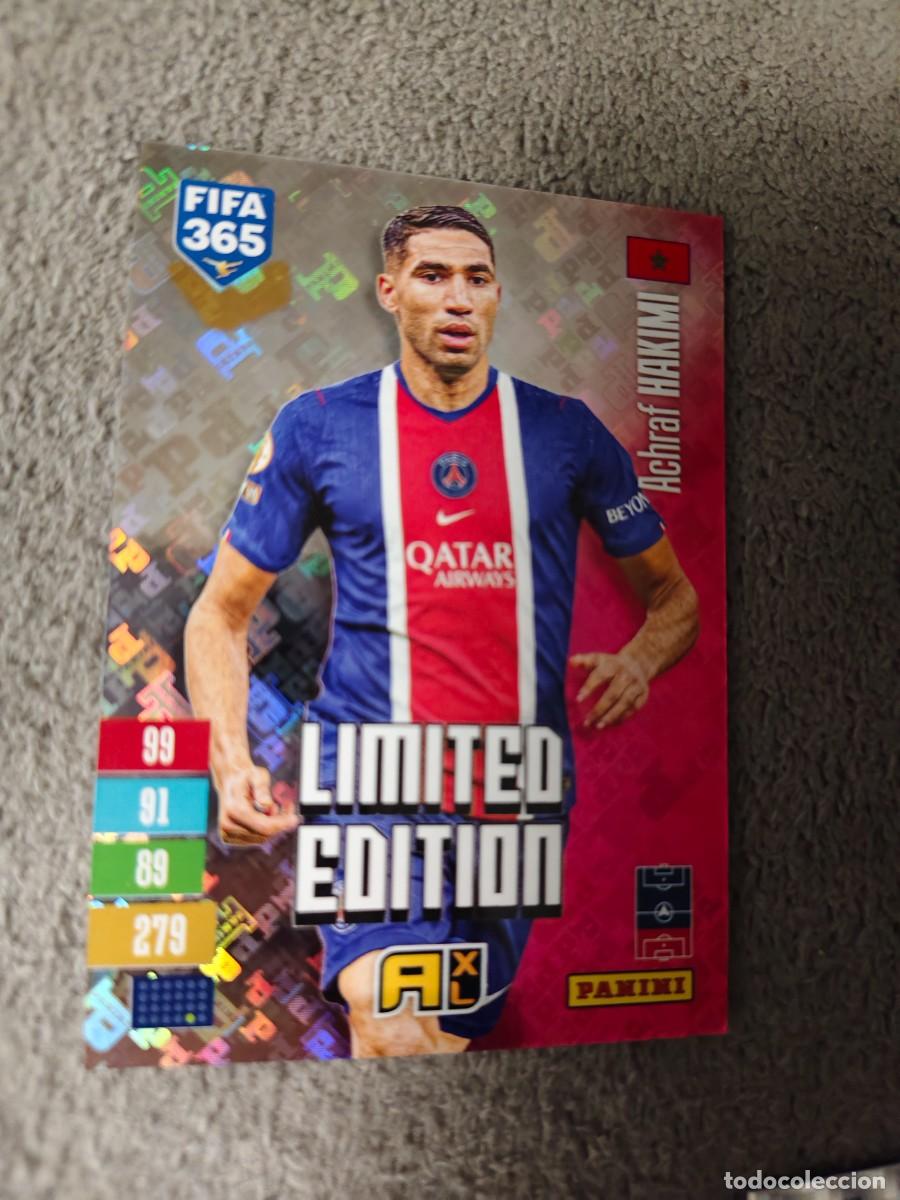 Cromos de f&uacute;tbol: XL HOLO 365 ADRENALYN 26 27 ACHRAF HAKIMI PARIS PSG LIMITED EDITION 2026 2027 FIFA PANINI AAV
