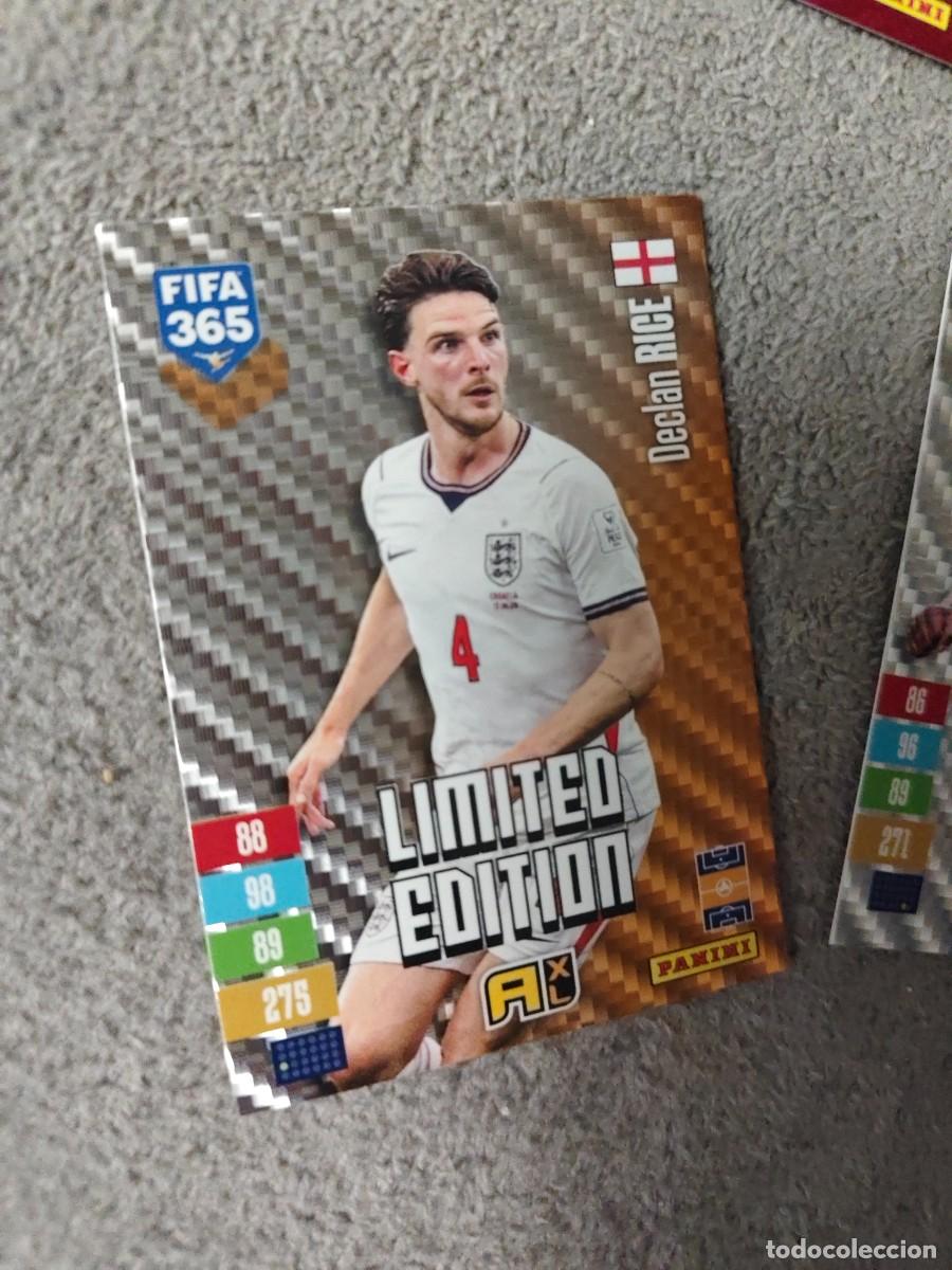 Cromos de f&uacute;tbol: XL 365 ADRENALYN 26 27 DECLAN RICE INGLATERRA LIMITED EDITION 2026 2027 FIFA PANINI AAV