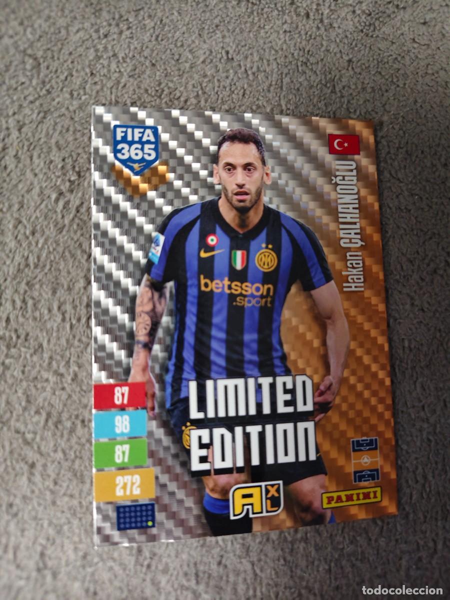 Cromos de f&uacute;tbol: XL 365 ADRENALYN 26 27 HAKAN &Ccedil;ALHANOGLU INTER MILAN LIMITED EDITION 2026 2027 FIFA PANINI AAV