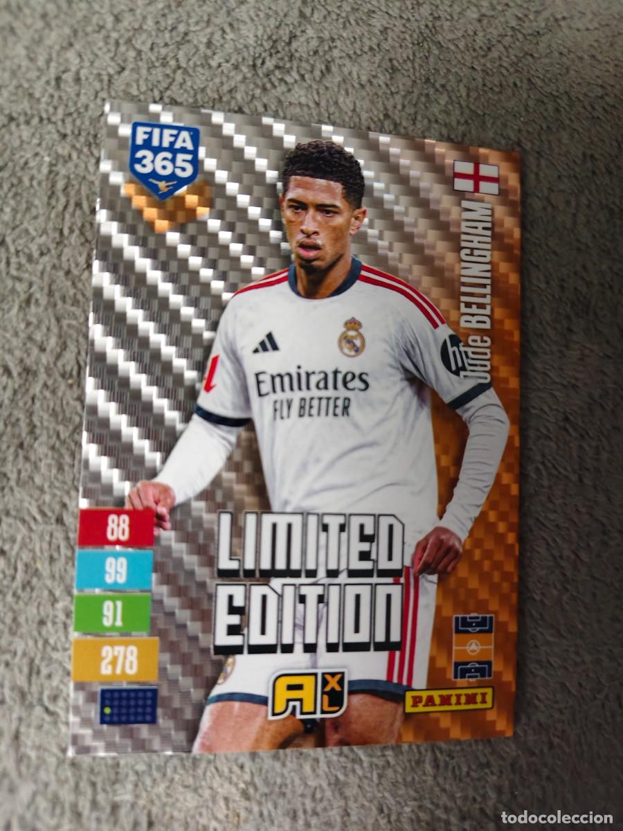 Cromos de f&uacute;tbol: XL 365 ADRENALYN 26 27 JUDE BELLINGHAM REAL MADRID LIMITED EDITION 2026 2027 FIFA PANINI AAV