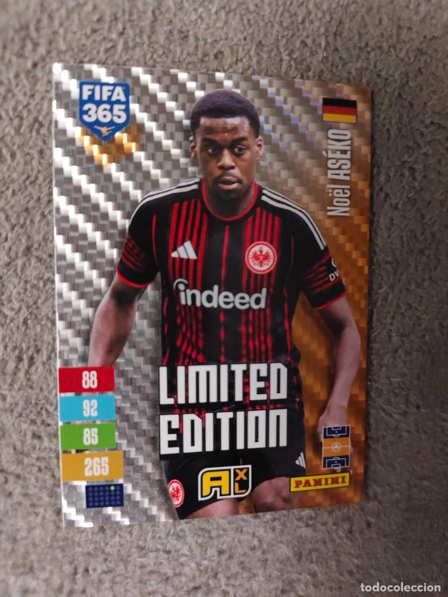 Cromos de f&uacute;tbol: XL 365 ADRENALYN 26 27 NOEL ASEKO BAYER LEVERKUSEN LIMITED EDITION 2026 2027 FIFA PANINI AAV