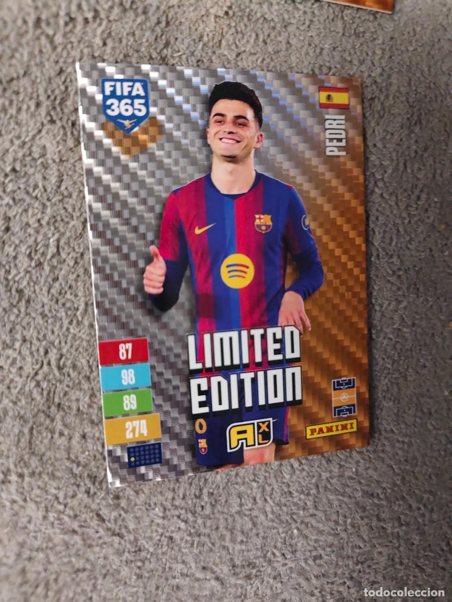 Cromos de f&uacute;tbol: XL 365 ADRENALYN 26 27 PEDRI BARCELONA LIMITED EDITION 2026 2027 FIFA PANINI AAV