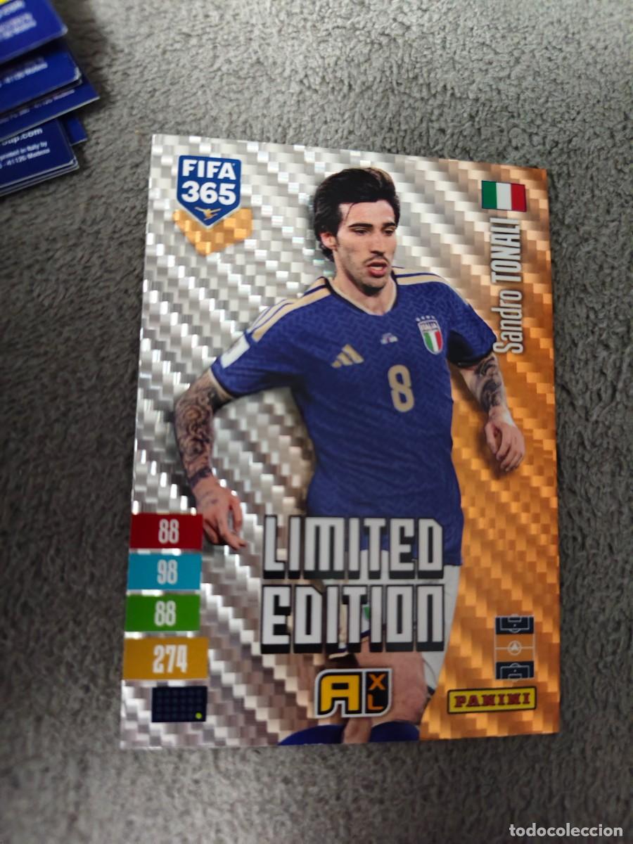 Cromos de f&uacute;tbol: XL 365 ADRENALYN 26 27 SANDRO TONALI ITALIA LIMITED EDITION 2026 2027 FIFA PANINI AAV