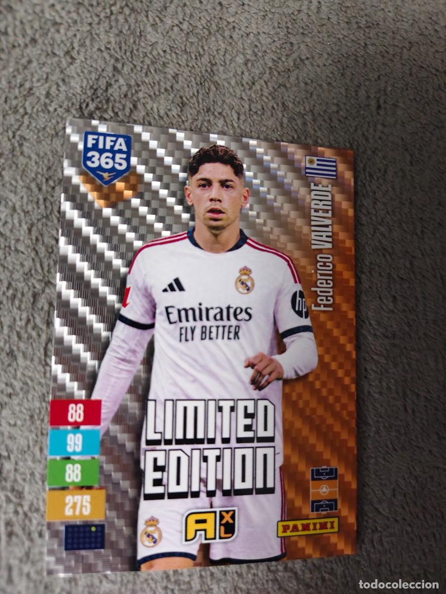 Cromos de f&uacute;tbol: XL 365 ADRENALYN 26 27 FEDE VALVERDE REAL MADRID LIMITED EDITION 2026 2027 FIFA PANINI AAV