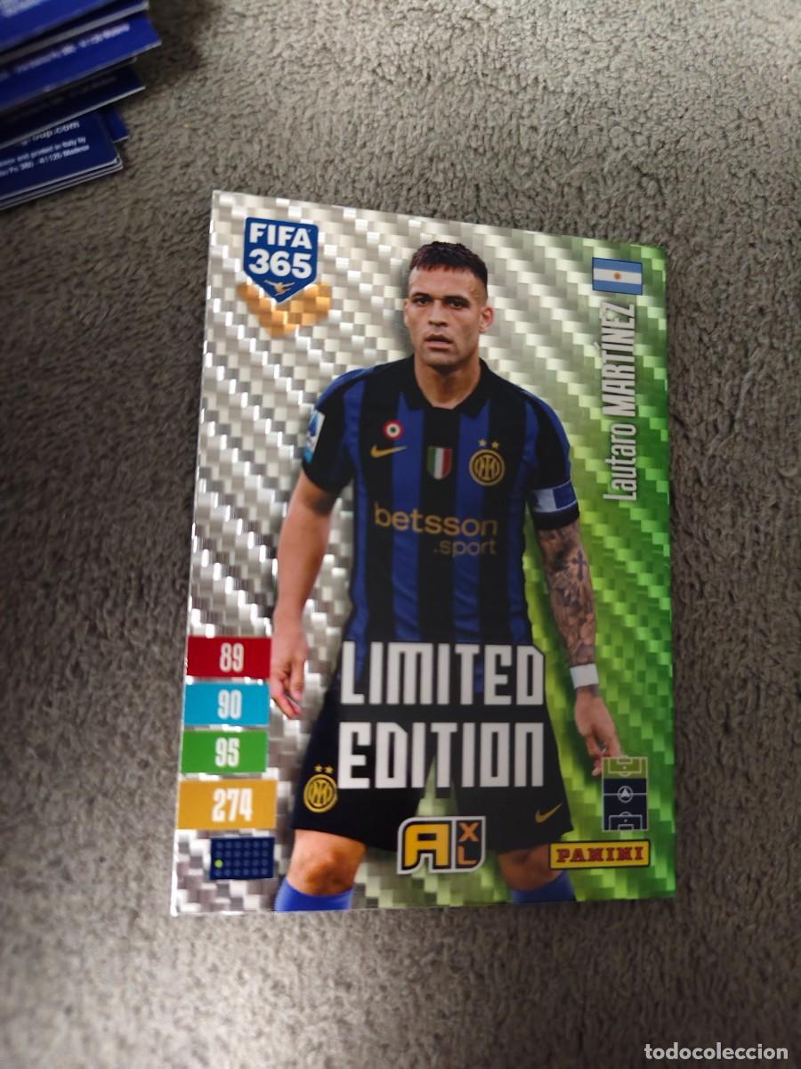 Cromos de f&uacute;tbol: XL 365 ADRENALYN 26 27 LAUTARO MART&Iacute;NEZ INTER MILAN LIMITED EDITION 2026 2027 FIFA PANINI AAV