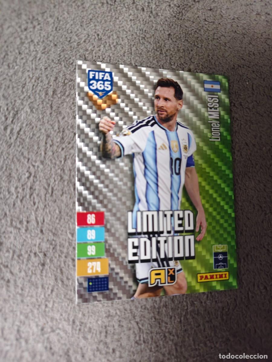 Cromos de f&uacute;tbol: XL 365 ADRENALYN 26 27 LEO MESSI ARGENTINA LIMITED EDITION 2026 2027 FIFA PANINI AAV