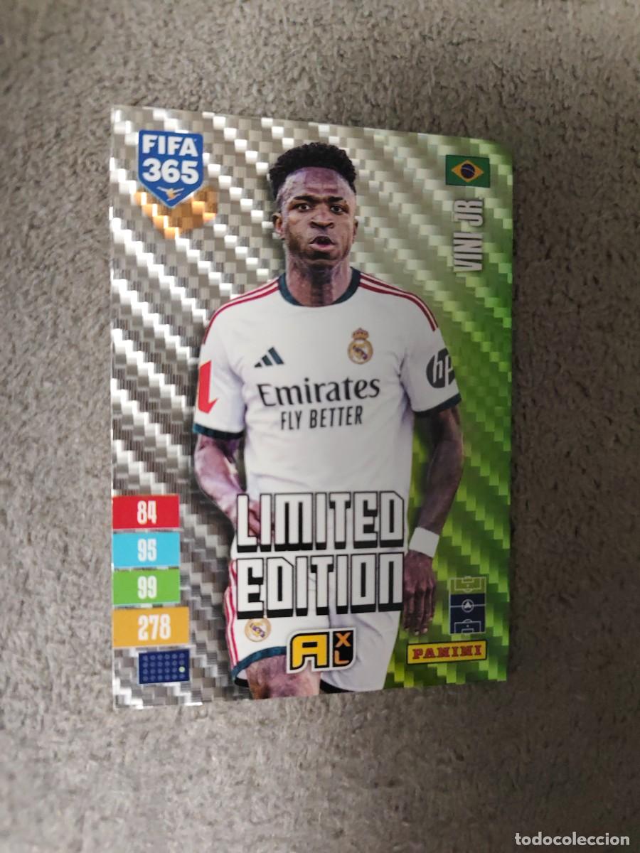 Cromos de f&uacute;tbol: XL 365 ADRENALYN 26 27 VINI JR. REAL MADRID LIMITED EDITION 2026 2027 FIFA PANINI AAV