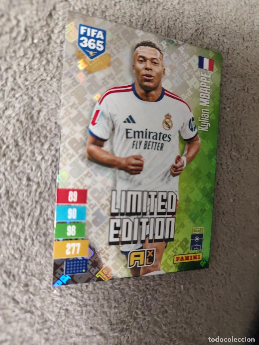 Cromos de f&uacute;tbol: XL HOLO 365 ADRENALYN 26 27 KYLIAN MBAPPE REAL MADRID LIMITED EDITION 2026 2027 FIFA PANINI AAV