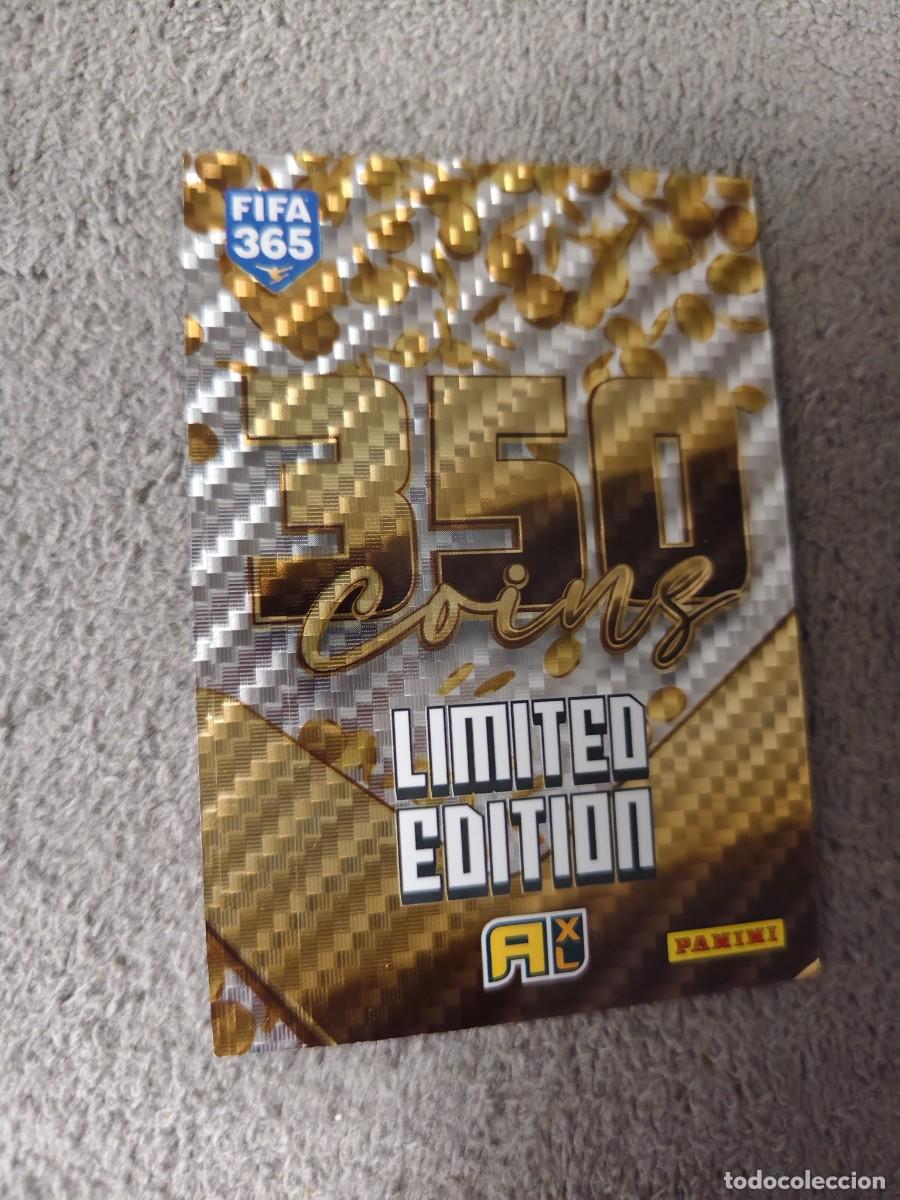 Cromos de f&uacute;tbol: XL 365 ADRENALYN 26 27 350 COINS LIMITED EDITION 2026 2027 FIFA PANINI AAV