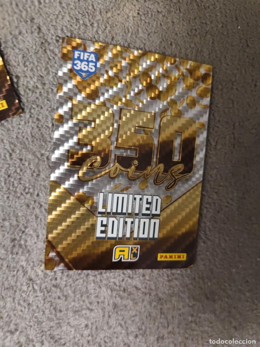Cromos de f&uacute;tbol: XL 365 ADRENALYN 26 27 350 COINS LIMITED EDITION 2026 2027 FIFA PANINI AAV