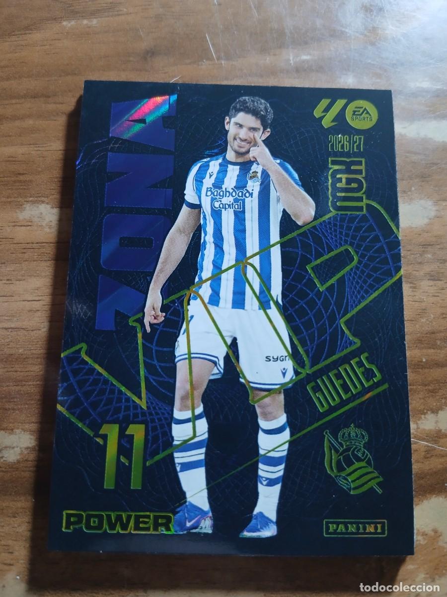 Cromos de f&uacute;tbol: CARD MEGACRACKS TEMPORADA 26/27: ZONA VIP POWER GUEDES, N&deg; 395P