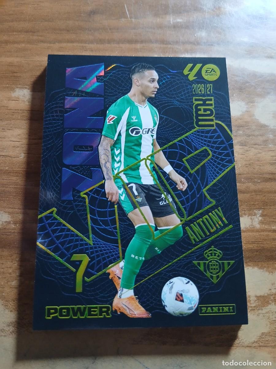 Cromos de f&uacute;tbol: CARD MEGACRACKS TEMPORADA 26/27: ZONA VIP POWER ANTONY, N&deg; 388P