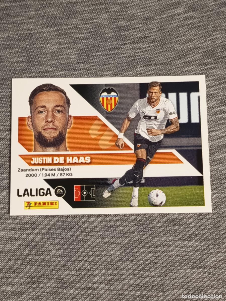 Cromos de f&uacute;tbol: Liga este 26 27 Panini DE HAAS FICHAJE N&deg;9 VALENCIA nuevo