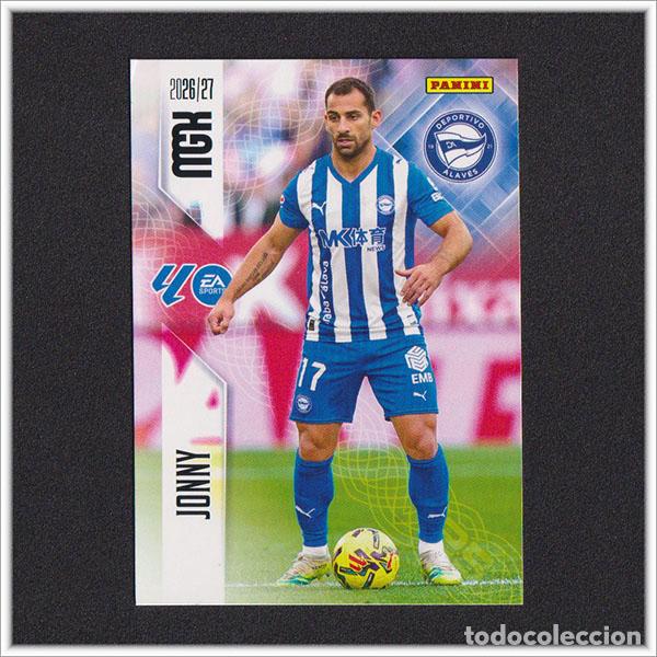 Cromos de Futebol: MEGACRACKS 2026 2027 26 27 PANINI JONNY 22 ALAV&Eacute;S COLECCI&Oacute;N ALBUM LIGA F&Uacute;TBOL MGK