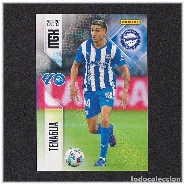 Cromos de f&uacute;tbol: MEGACRACKS 2026 2027 26 27 PANINI TENAGLIA 23 ALAV&Eacute;S COLECCI&Oacute;N ALBUM LIGA F&Uacute;TBOL MGK
