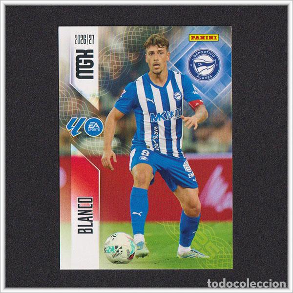 Cromos de Futebol: MEGACRACKS 2026 2027 26 27 PANINI BLANCO 28 ALAV&Eacute;S COLECCI&Oacute;N ALBUM LIGA F&Uacute;TBOL MGK