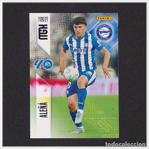 Cromos de Futebol: MEGACRACKS 2026 2027 26 27 PANINI ALE&Ntilde;A 30 ALAV&Eacute;S COLECCI&Oacute;N ALBUM LIGA F&Uacute;TBOL MGK