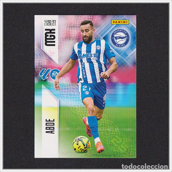 Cromos de Futebol: MEGACRACKS 2026 2027 26 27 PANINI ABDE 34 ALAV&Eacute;S COLECCI&Oacute;N ALBUM LIGA F&Uacute;TBOL MGK