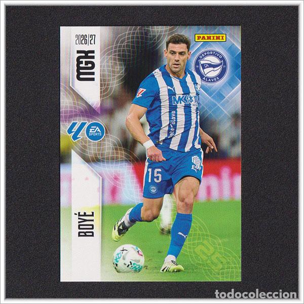 Cromos de Futebol: MEGACRACKS 2026 2027 26 27 PANINI BOYE 36 ALAV&Eacute;S COLECCI&Oacute;N ALBUM LIGA F&Uacute;TBOL MGK