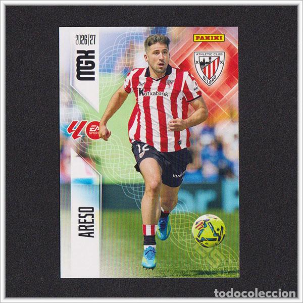 Fu&szlig;ball-Sticker: MEGACRACKS 2026 2027 26 27 PANINI ARESO 40 ATHLETIC BILBAO COLECCI&Oacute;N ALBUM LIGA F&Uacute;TBOL MGK