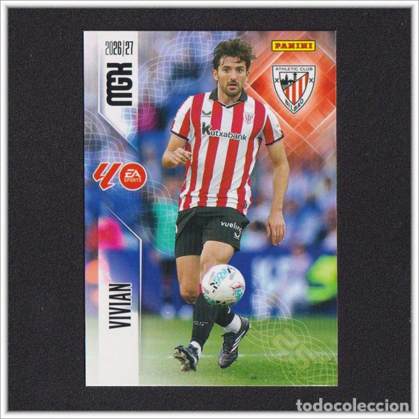Fu&szlig;ball-Sticker: MEGACRACKS 2026 2027 26 27 PANINI VIVIAN 41 ATHLETIC BILBAO COLECCI&Oacute;N ALBUM LIGA F&Uacute;TBOL MGK