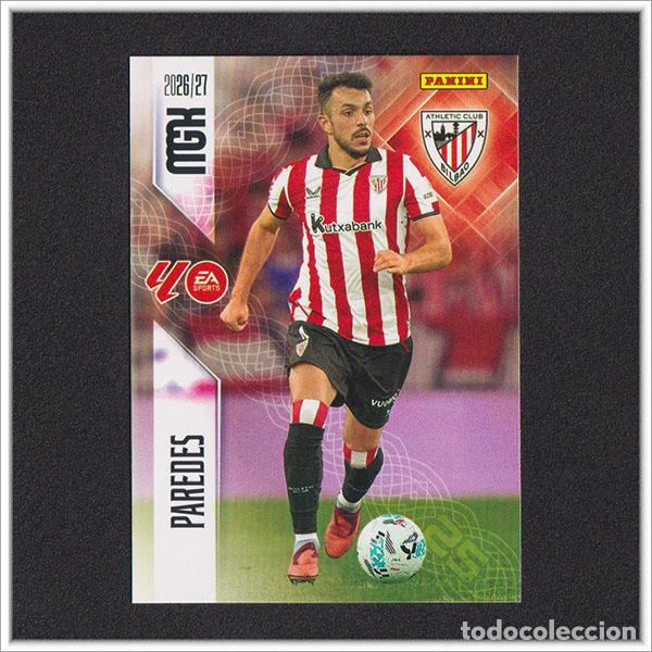 Fu&szlig;ball-Sticker: MEGACRACKS 2026 2027 26 27 PANINI PAREDES 42 ATHLETIC BILBAO COLECCI&Oacute;N ALBUM LIGA F&Uacute;TBOL MGK