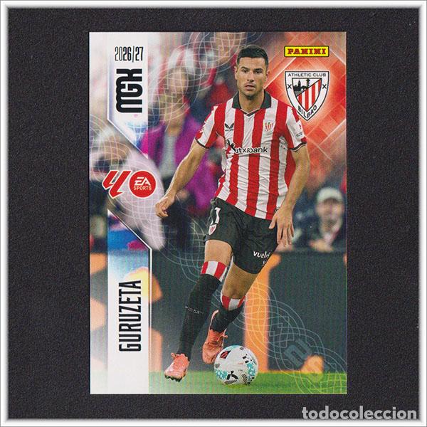 Cromos de f&uacute;tbol: MEGACRACKS 2026 2027 26 27 PANINI GURUZETA 53 ATHLETIC BILBAO COLECCI&Oacute;N ALBUM LIGA F&Uacute;TBOL MGK