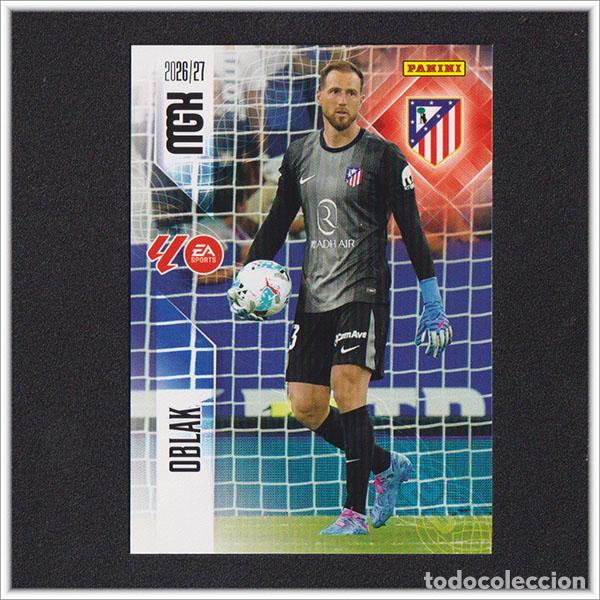 Cromos de f&uacute;tbol: MEGACRACKS 2026 2027 26 27 PANINI OBLAK 56 ATL&Eacute;TICO MADRID COLECCI&Oacute;N ALBUM LIGA F&Uacute;TBOL MGK