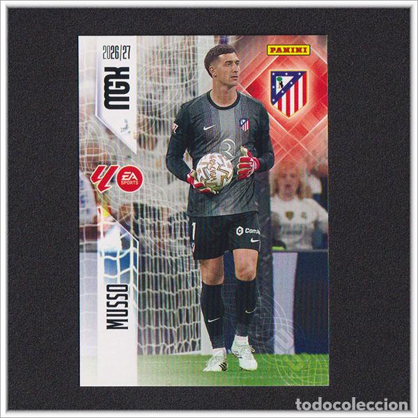 Cromos de f&uacute;tbol: MEGACRACKS 2026 2027 26 27 PANINI MUSSO 57 ATL&Eacute;TICO MADRID COLECCI&Oacute;N ALBUM LIGA F&Uacute;TBOL MGK
