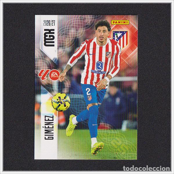 Cromos de f&uacute;tbol: MEGACRACKS 2026 2027 26 27 PANINI GIMENEZ 61 ATL&Eacute;TICO MADRID COLECCI&Oacute;N ALBUM LIGA F&Uacute;TBOL MGK