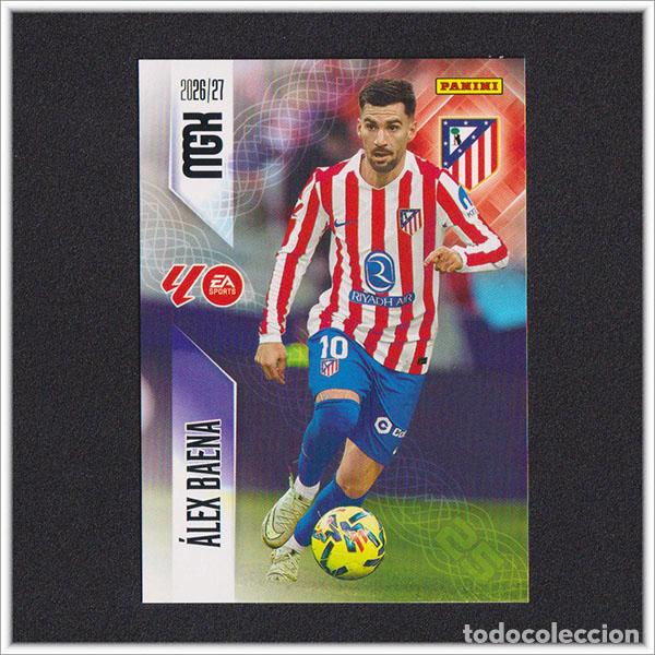 Cromos de f&uacute;tbol: MEGACRACKS 2026 2027 26 27 PANINI ALEX BAENA 67 ATL&Eacute;TICO MADRID COLECCI&Oacute;N ALBUM LIGA F&Uacute;TBOL MGK