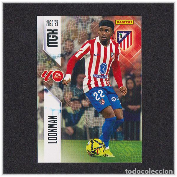Cromos de f&uacute;tbol: MEGACRACKS 2026 2027 26 27 PANINI LOOKMAN 70 ATL&Eacute;TICO MADRID COLECCI&Oacute;N ALBUM LIGA F&Uacute;TBOL MGK