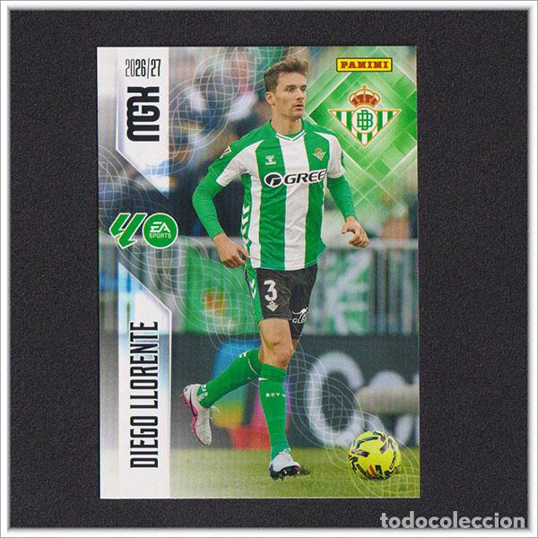 Cromos de f&uacute;tbol: MEGACRACKS 2026 2027 26 27 PANINI DIEGO LLORENTE 96 BETIS COLECCI&Oacute;N ALBUM LIGA F&Uacute;TBOL MGK