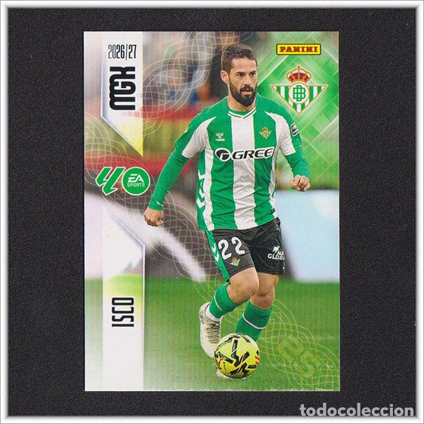 Cromos de f&uacute;tbol: MEGACRACKS 2026 2027 26 27 PANINI ISCO 104 BETIS COLECCI&Oacute;N ALBUM LIGA F&Uacute;TBOL MGK