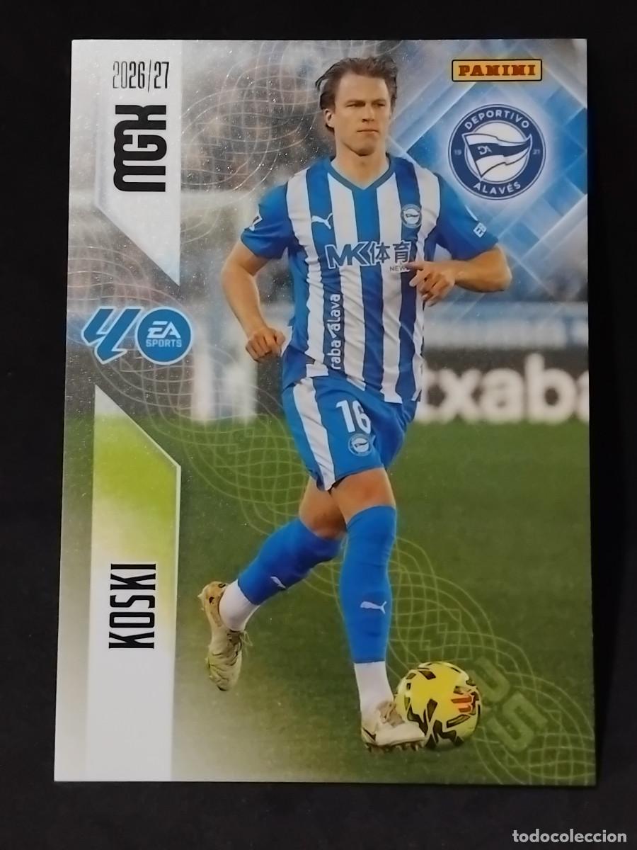Cromos de f&uacute;tbol: KOSKI 24 - Alav&eacute;s #24 - LALIGA PANINI MGK MEGACRACKS 2026-27 2026 2027 Mega cracks