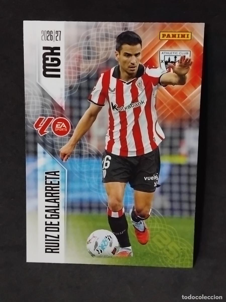 Cromos de f&uacute;tbol: RUIZ DE GALARRETA 45 - ATHLETIC CLUB #45 LALIGA PANINI MGK MEGACRACKS 2026-27 2026 2027 Mega cracks
