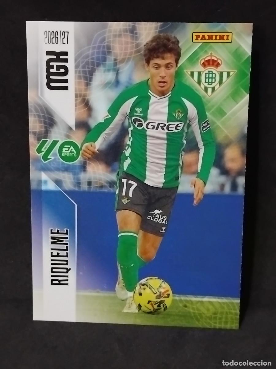 Cromos de f&uacute;tbol: RIQUELME 105 - BETIS #105 - LALIGA PANINI MGK MEGACRACKS 2026-27 2026 2027 Mega cracks