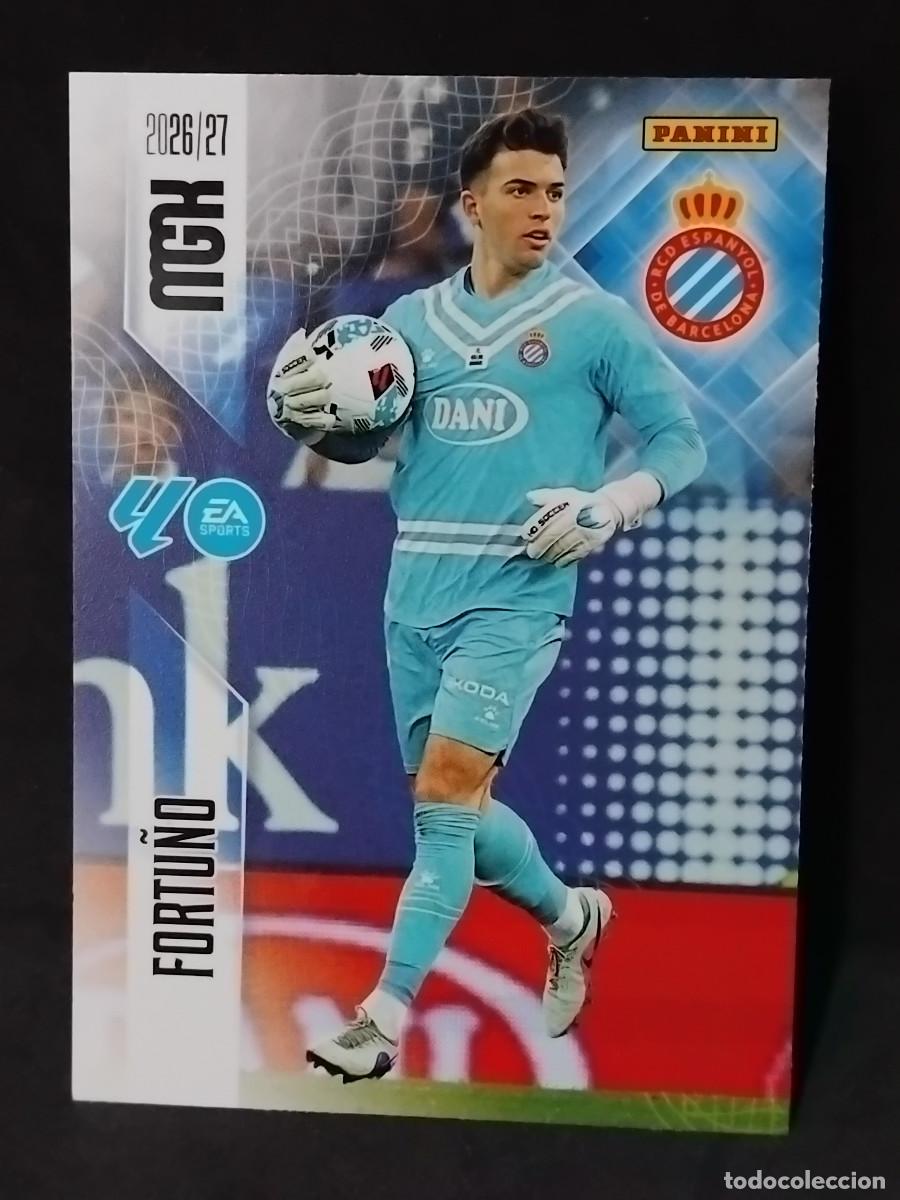 Cromos de f&uacute;tbol: FORTU&Ntilde;O 165 - ESPANYOL #165 - LALIGA PANINI MGK MEGACRACKS 2026-27 2026 2027 Mega cracks