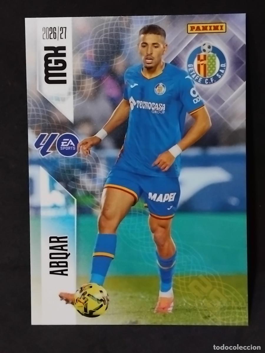 Cromos de f&uacute;tbol: ABQAR 187 - GETAFE CF #187 - LALIGA PANINI MGK MEGACRACKS 2026-27 2026 2027 Mega cracks