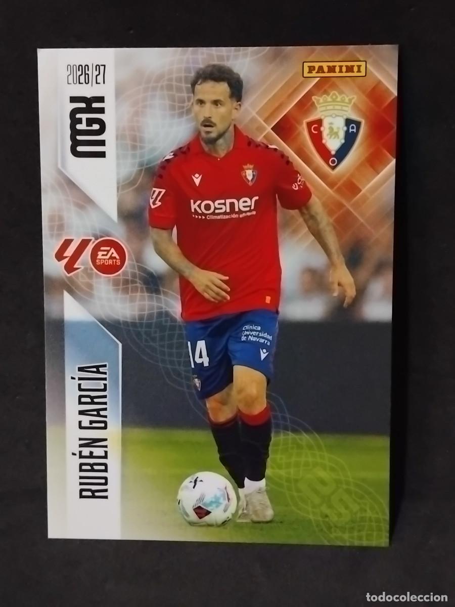 Cromos de f&uacute;tbol: RUB&Eacute;N GARC&Iacute;A 265 - OSASUNA #265 - LALIGA PANINI MGK MEGACRACKS 2026-27 2026 2027 Mega cracks