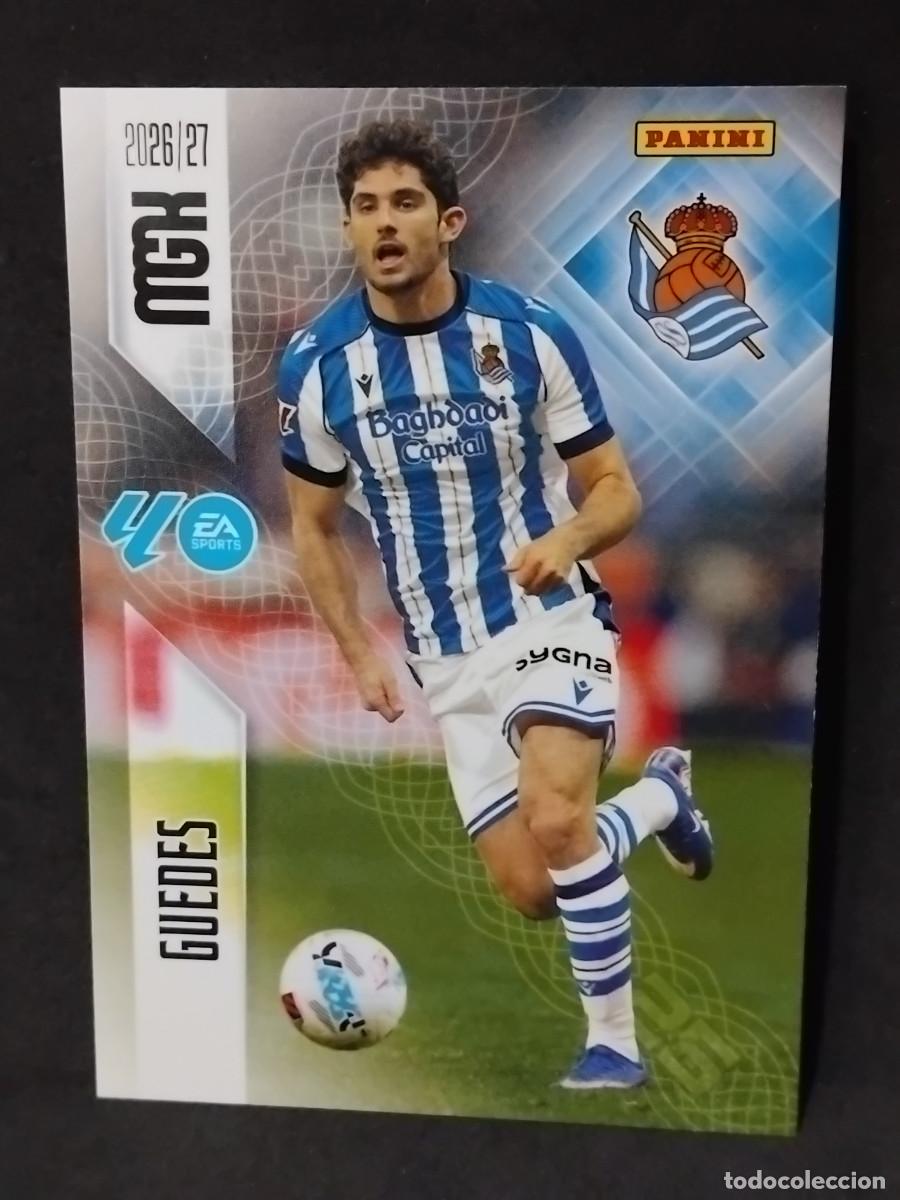 Cromos de f&uacute;tbol: GUEDES 322 - REAL SOCIEDAD #322 - LALIGA PANINI MGK MEGACRACKS 2026-27 2026 2027 Mega cracks