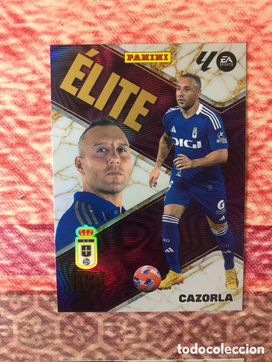 Cromos de f&uacute;tbol: 507 CAZORLA OVIEDO ELITE ⚽ MEGACRACKS LIGA 2025 2026 25 26 ⚽