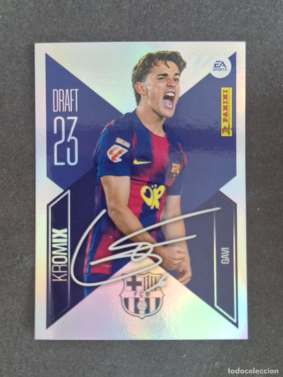 Cromos de f&uacute;tbol: L2 GAVI F. C. BARCELONA DRAFT 23 KROMIX LIGA ESTE 2026 2027 26 27 NUNCA PEGADO SIN PEGAR
