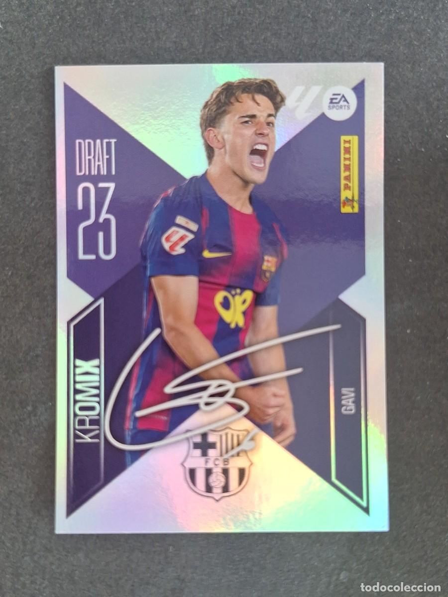 Cromos de f&uacute;tbol: L2 GAVI F. C. BARCELONA DRAFT 23 KROMIX LIGA ESTE 2026 2027 26 27 NUNCA PEGADO SIN PEGAR
