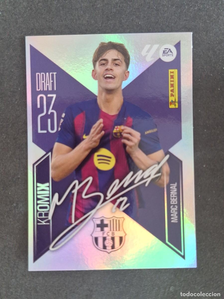 Figurine di Calcio: L2 MARC BERNAL F. C. BARCELONA DRAFT 23 KROMIX LIGA ESTE 2026 2027 26 27 NUNCA PEGADO SIN PEGAR