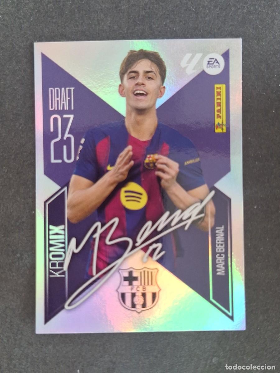 Figurine di Calcio: L2 MARC BERNAL F. C. BARCELONA DRAFT 23 KROMIX LIGA ESTE 2026 2027 26 27 NUNCA PEGADO SIN PEGAR