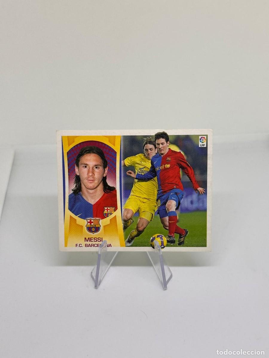 Cromos de f&uacute;tbol: Lionel Messi FC Barcelona Panini Liga Este 2009 10