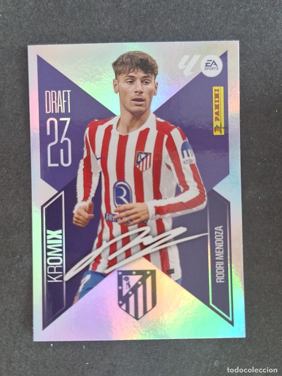 Football Stickers: L2 RODRI MENDOZA ATLETICO DE MADRID DRAFT 23 KROMIX LIGA ESTE 2026 2027 26 27 NUNCA PEGADO SIN PEGAR