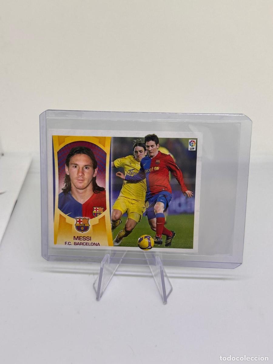 Cromos de f&uacute;tbol: Lionel Messi FC Barcelona Panini Liga Este 2009 10